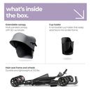 Trek Lite Lightweight Baby Stroller - Grey