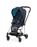 Mios 3 Compact Stroller - Nautical Blue / Chrome Frame