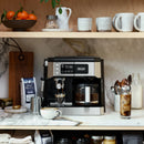 All-In-One Combination Coffee and Espresso Machine - Black