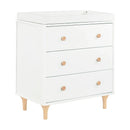 Lolly Dresser 3-Drawer Changer with Changer - White Pine