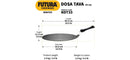 13" Non-Stick Dosa Tava Griddle - Aluminum