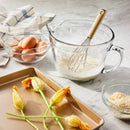 8-Cup Glass Batter Mixing Bowl - Clear