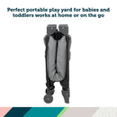 Basic 2-in-1 Play Yard with Bassinet - Gray
