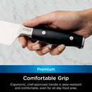 Ninja Foodi NeverDull System Chef Knife & Sharpener, Premium German Stainless Steel, Black