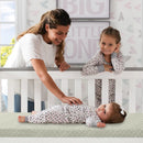 Delta Children Spring Breeze Mattress - Breathable Baby Crib and Toddler Mattress with Cloud Core