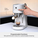 Barista Mini Espresso Machine - Sand White