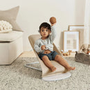 Ergonomic Baby Bouncer - Beige/Grey
