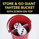 Giant Yahtzee - Polypropylene Lawn Dice Game for 2-8 Players