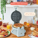 Beautiful Rotating Belgian Waffle Maker - Cornflower Blue