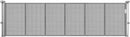 Retractable Baby Gate - Gray