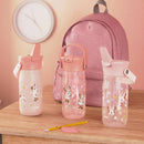 2pk 18oz Minnie Mouse Harmony Straw Water Bottle Pink