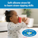 10oz Straw to 360° Cup Set - Pink/Coral - 2 Pack