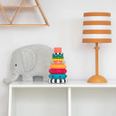 Stacks of Circles Stacking Ring STEM Learning Toy, 9 Piece Set