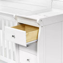 Kalani 4-in-1 Convertible Crib & Changer - White