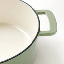 5.5qt Enamel Dutch Oven - Sage Green