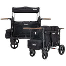 XC 2.0 - Luxury 2 Passenger Stroller Wagon - Black