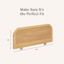 Twin/Full Bed Guardrail - Honey