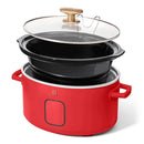 6 qt Programmable Slow Cooker - Tomato Red