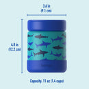 Stainless Steel Insulated Food Jar - Shark