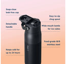 Swig Top 23oz Insulated Stainless Steel Water Bottle - Obsidian Black