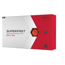 Callaway Superfast Golf Balls - Red