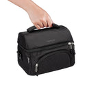 Deluxe Insulated Lunch Bag - Black