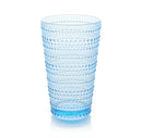 Acrylic Ice Tea Glasses - Set of 6 - Blue