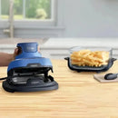 Crispi 5-in-1 Portable Glass Air Fry Cooking System - Blue
