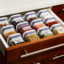 Mini Square Food Storage Container Set - White - 0.2L
