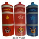 Whiskware Paw Patrol Portable Stackable Snack Containers - 3 Pack
