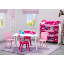 Kids Toy Storage Organizer with 12 Plastic Bins - White/Pink