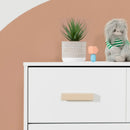 Scoot 3-Drawer Changer Dresser - White/Washed Natural