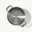 8QT Stainless Clad Stock Pot
