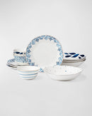 Lenox Blue Bay 12-Piece Dinnerware Set, Service For 4 - Blue