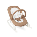 Aura Deluxe Organic Baby Bouncer & Rocker - Quilted Mocha