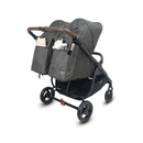 Trend Duo Lightweight Double Stroller - Charcoal