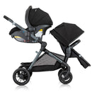 Pivot Xpand Travel System with LiteMax Infant Car Seat - Ayrshire Black