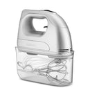 7-Speed Hand Mixer with Storage Case - Silver
