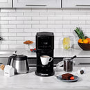12 Cup Drip Coffee Maker with Thermal Carafe Black- Stainless Steel