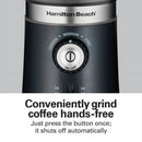 Hamilton Beach Custom Grind Coffee Grinder, 14 Cups, Black