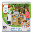 Outdoor BBQ Play Food and Toy Kitchen - 13pc
