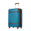 20" Luggage 1 Piece With Tsa Lock, Lightweight Suitcase Spinner Wheels, Carry on Vintage Luggage