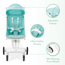 Ultra Light Stroller - White Blue