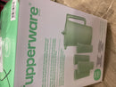 Tupperware 1 Gallon Pitcher - Blue Plastic Beverage Container