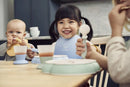 Baby Dinner Set, 5 pcs, Powder blue