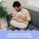 Ergonomic Nursing Pillow - Tan