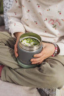 Stainless Steel Insulated Food Jar - Sage