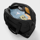 Weekender Bag with Drop-Bottom - Black