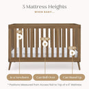 Essex 4-in-1 Convertible Crib - Greenguard Gold Certified, Chestnut