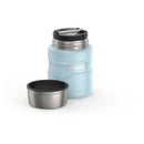 16oz Stainless Steel Food Storage Jar with Spoon - Glacier